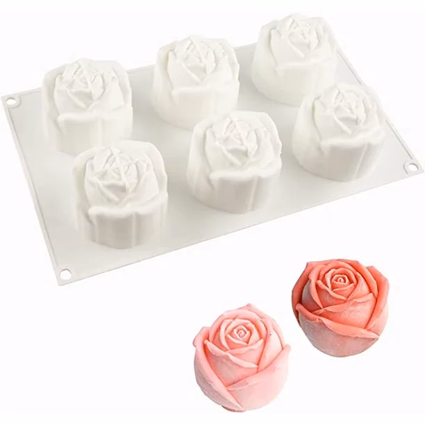 ¿Cómo utilizar un molde de fondant de rosas?