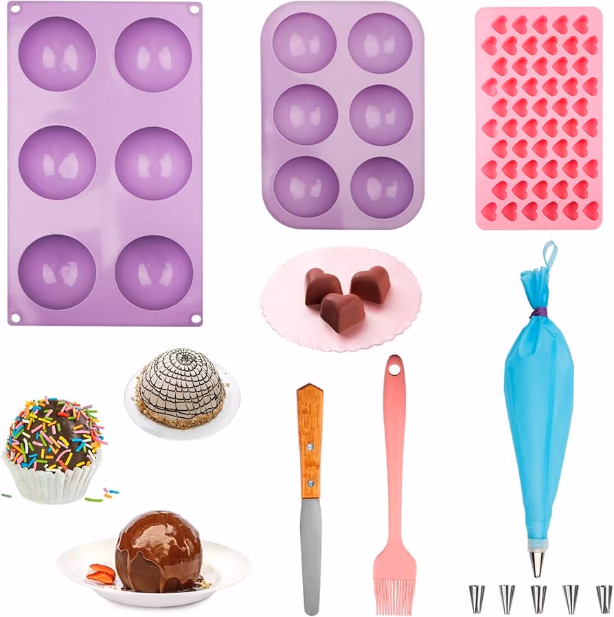 ¿Cuáles son los mejores moldes para bombones?