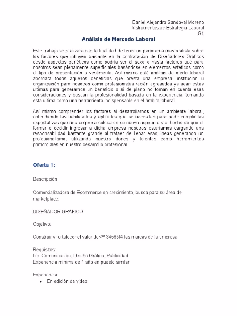 ¿Cuáles son las oportunidades laborales para un diseñador gráfico?