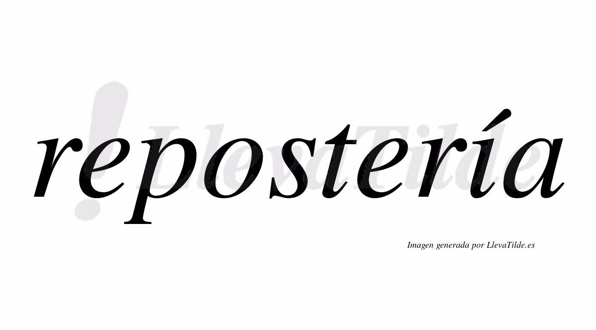 ¿Qué significa pastelería?