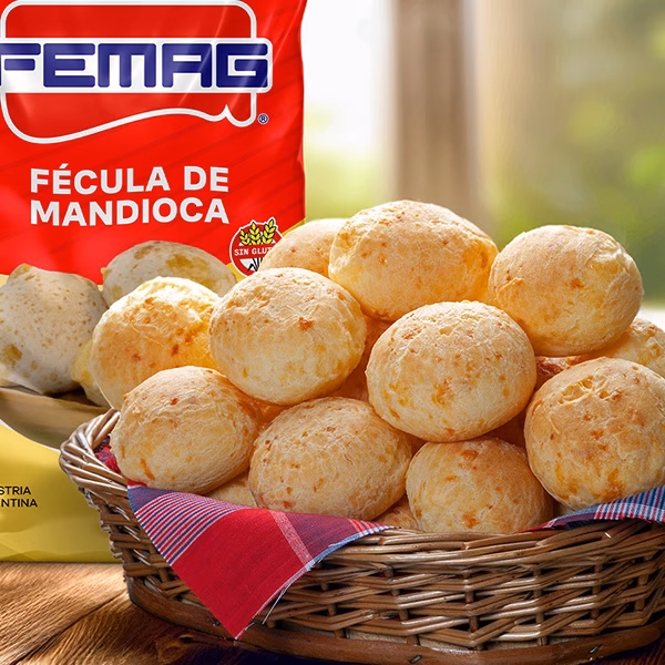 ¿Para qué se utiliza la fécula de mandioca?