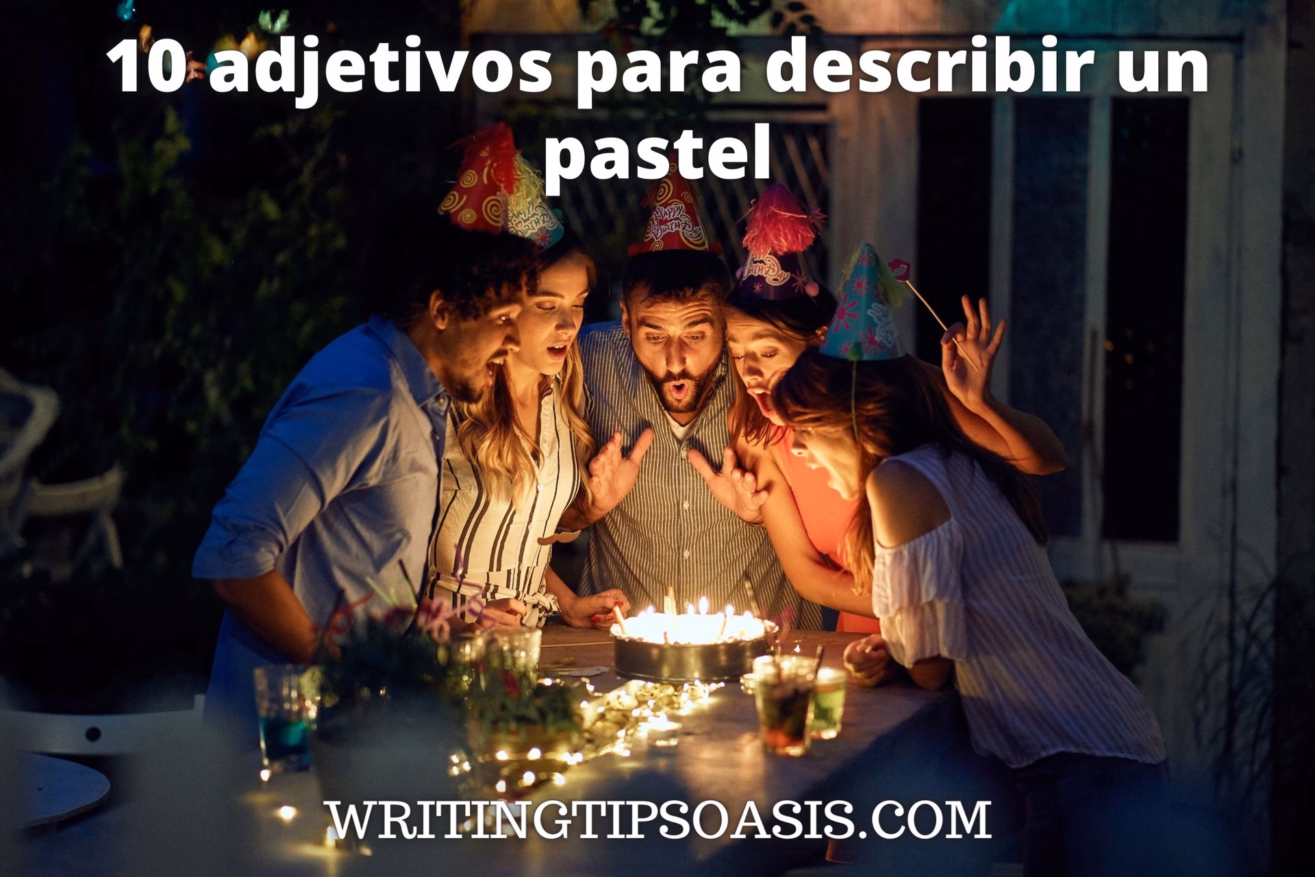 ¿Cuál es el adjetivo de pastel?