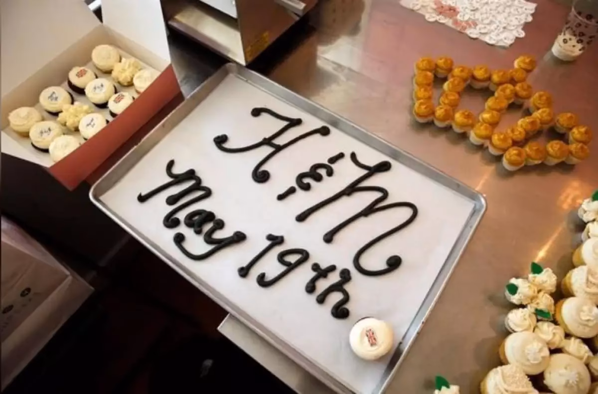 ¿Cuál es el sabor del pastel de bodas real?