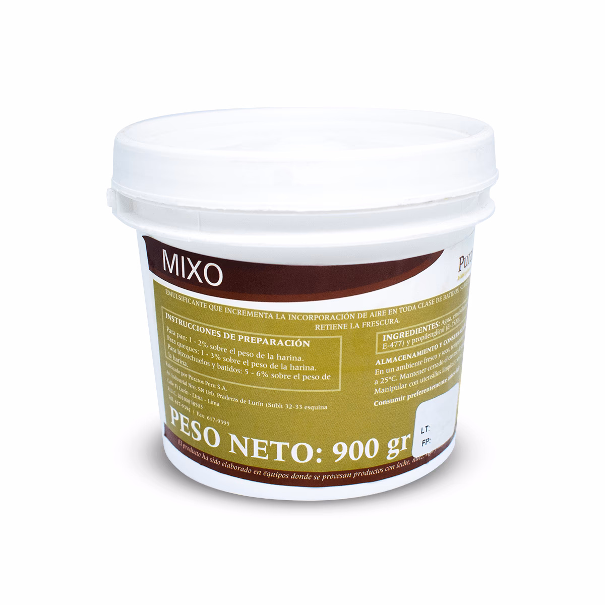 ¿Las panaderías utilizan emulsionantes?