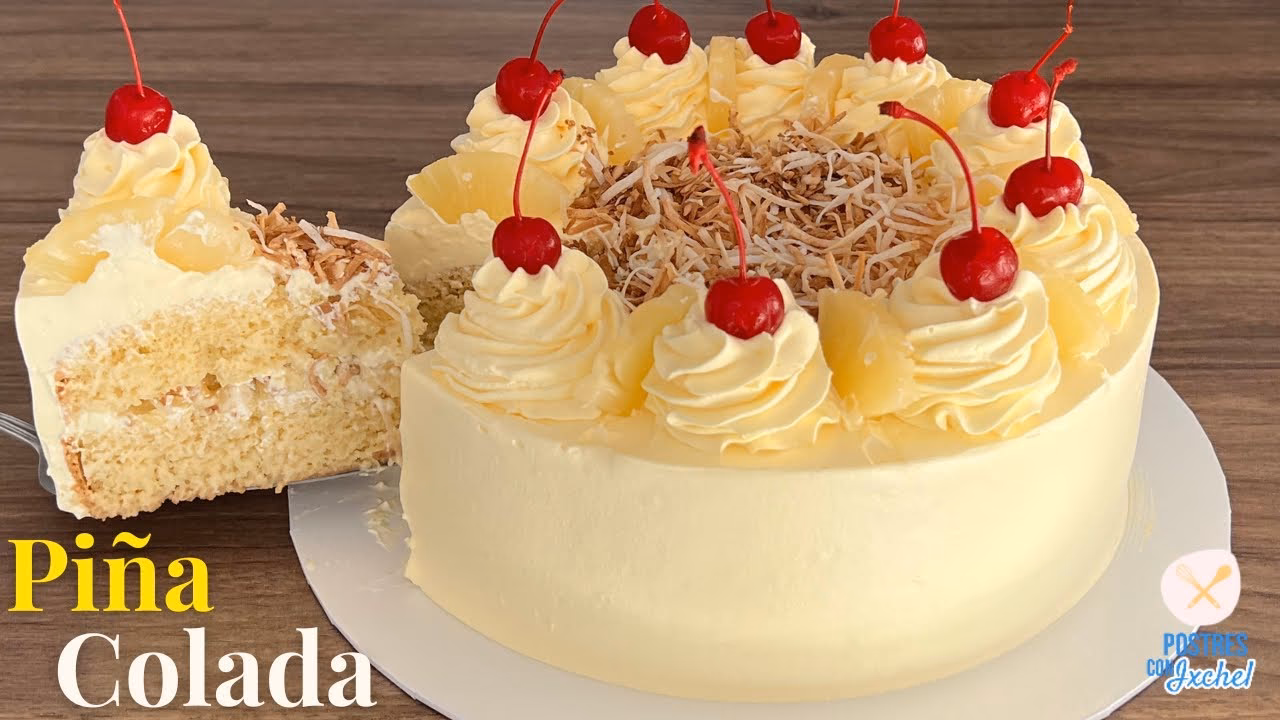 ¿Qué ingredientes lleva una piña colada?