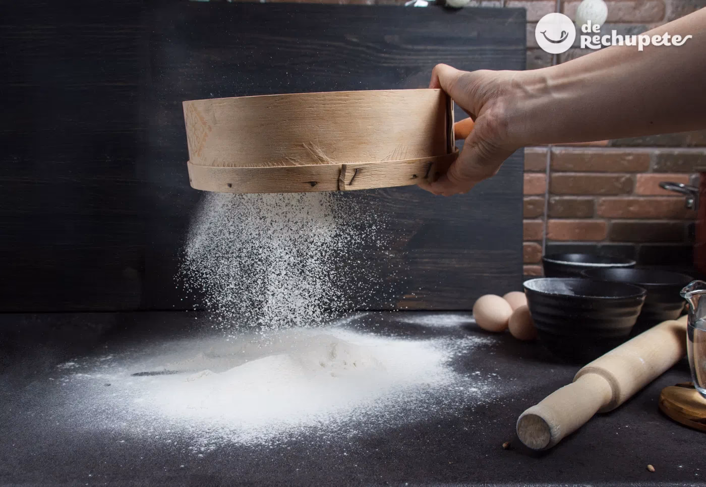 ¿Qué es tamizar en pastelería?