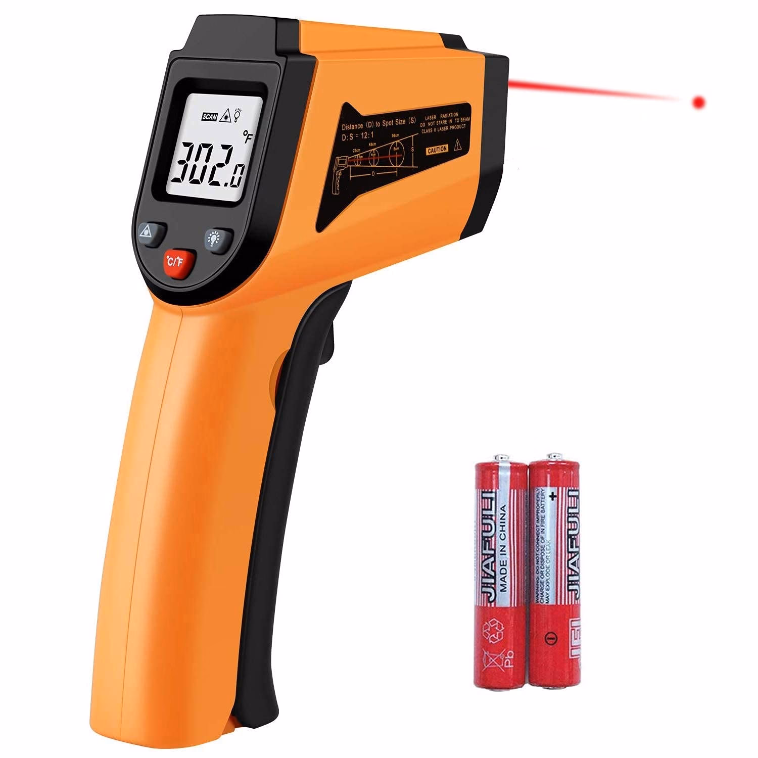 ¿Se puede utilizar un termómetro infrarrojo para hornear?